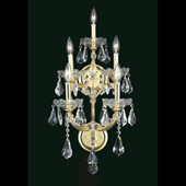 Crystal Maria Theresa Wall Sconce - Elegant Lighting 2801W5G