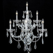 Crystal Maria Theresa Wall Sconce - Elegant Lighting 2801W7C