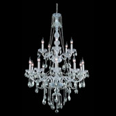 Crystal Verona Chandelier - Elegant Lighting 7915G33C-GT