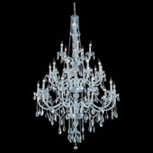 Crystal Verona Chandelier - Elegant Lighting 7925G43C