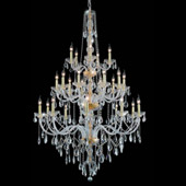Crystal Verona Chandelier - Elegant Lighting 7925G43G