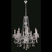 Crystal Verona Chandelier - Elegant Lighting 7958D28C-GT