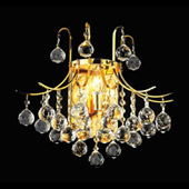 Crystal Toureg Wall Sconce - Elegant Lighting 8000W16G