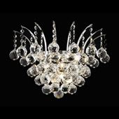 Crystal Victoria Wall Sconce - Elegant Lighting 8031W16C