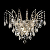 Crystal Victoria Wall Sconce - Elegant Lighting 8033W16C