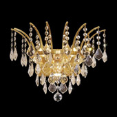 Crystal Victoria Wall Sconce - Elegant Lighting 8033W16G