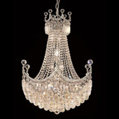 Crystal Corona Chandelier - Elegant Lighting 8949D24C