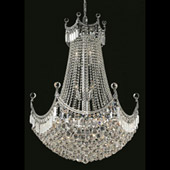 Crystal Corona Chandelier - Elegant Lighting 8949D30C