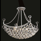 Crystal Corona Chandelier - Elegant Lighting 9800D20C
