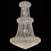 Crystal Belenus Tall Chandelier - Elegant Lighting ECA1G42C