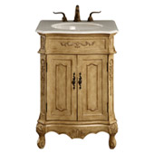 Traditional Danville 2 Door Vanity Cabinet (Faucet Not Included) - Elegant Lighting VF-1001