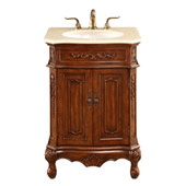 Traditional Danville 2 Door Vanity Cabinet (Faucet Not Included) - Elegant Lighting VF-1005