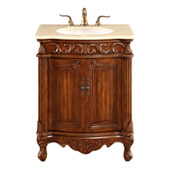 Traditional Danville 2 Door Vanity Cabinet (Faucet Not Included) - Elegant Lighting VF-1007