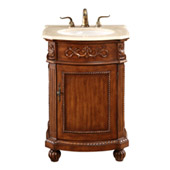 Traditional Danville 1 Door Vanity Cabinet (Faucet Not Included) - Elegant Lighting VF-1009
