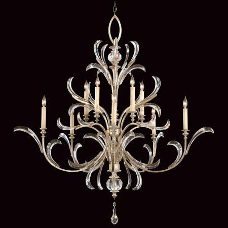 Fine Art Handcrafted Lighting 701340 Crystal Beveled Arcs Chandelier