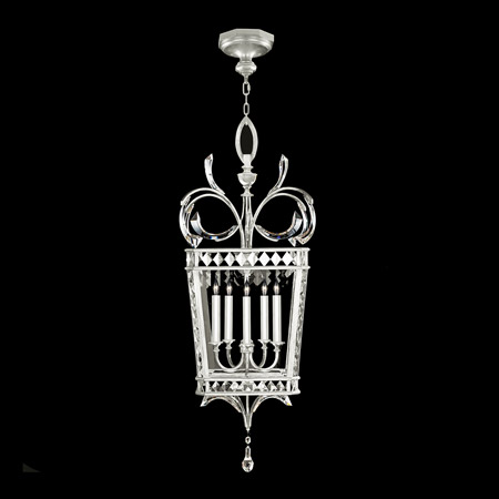 Fine Art Handcrafted Lighting 705640-4 Crystal Beveled Arcs Lantern
