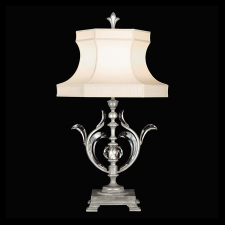 Fine Art Handcrafted Lighting 737510-4 Crystal Beveled Arcs Table Lamp