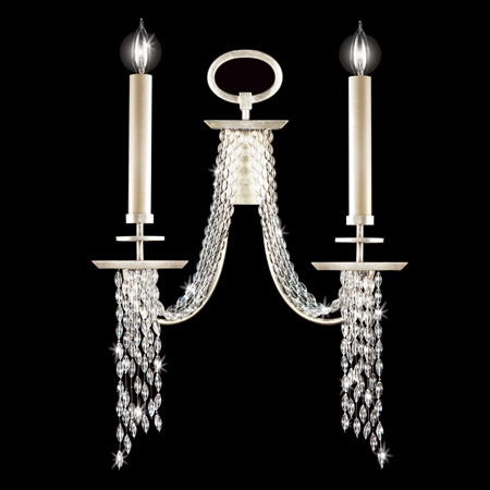 Fine Art Handcrafted Lighting 750050 Crystal Cascades Wall Sconce
