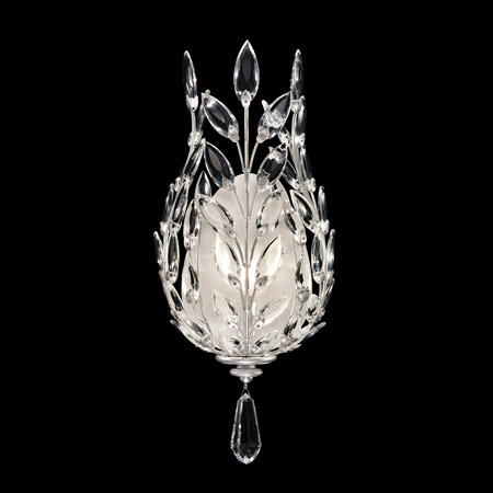 Fine Art Handcrafted Lighting 759650-4 Crystal Crystal Laurel Wall Sconce