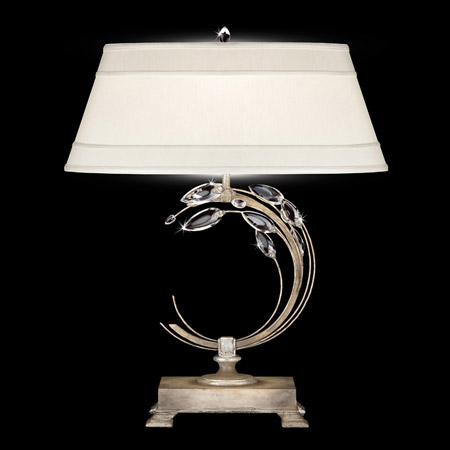 Fine Art Handcrafted Lighting 771510 Crystal Crystal Laurel Left Facing Table Lamp