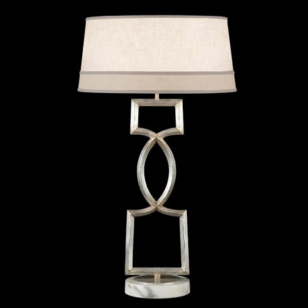 Fine Art Handcrafted Lighting 785010 Allegretto Silver Table Lamp