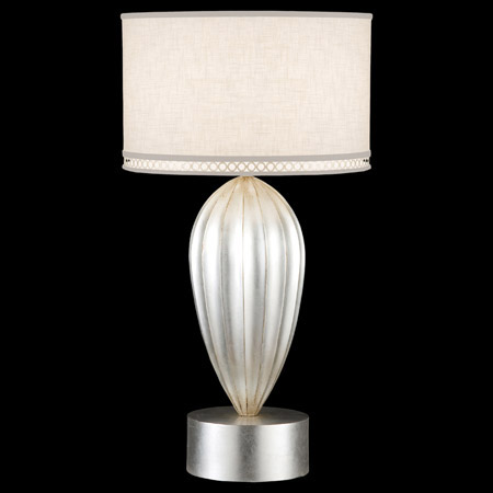 Fine Art Handcrafted Lighting 793110 Allegretto Silver Table Lamp