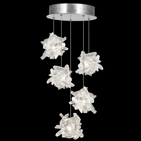 Fine Art Handcrafted Lighting 852440-102L Natural Inspirations 12" Round Multi Pendant Fixture