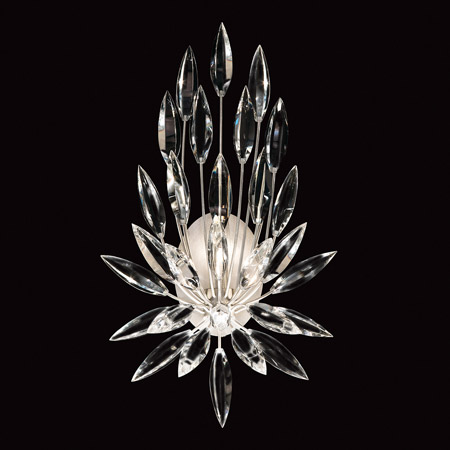 Fine Art Handcrafted Lighting 881850 Crystal Lily Buds Wall Sconce