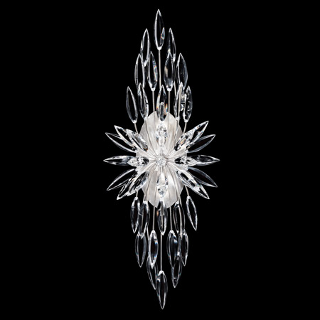 Fine Art Handcrafted Lighting 883550 Crystal Lily Buds Wall Sconce