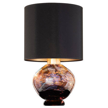 Fine Art Handcrafted Lighting 899910-73 SoBe Amber Dichro Collage Table Lamp