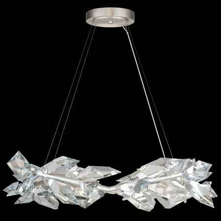 Fine Art Handcrafted Lighting 902640-1 Crystal Foret Ring Pendant