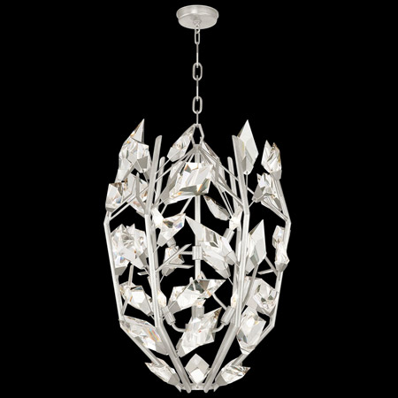 Fine Art Handcrafted Lighting 902840-1 Crystal Foret Lantern Pendant