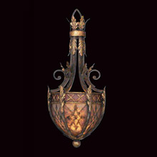 Fine Art Handcrafted Lighting 189242 Villa 1919 Small Inverted Pendant