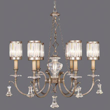 Fine Art Handcrafted Lighting 584240-2 Crystal Eaton Place Silver Chandelier