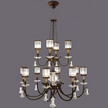 Fine Art Handcrafted Lighting 584740 Crystal Eaton Place Large Chandelier