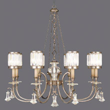Fine Art Handcrafted Lighting 585240-2 Crystal Eaton Place Silver Chandelier