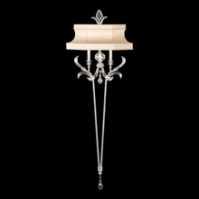 Fine Art Handcrafted Lighting 706950-4 Crystal Beveled Arcs Tall Wall Sconce
