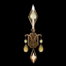 Fine Art Handcrafted Lighting 717850-1 Crystal Encased Gems Wall Sconce