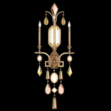 Fine Art Handcrafted Lighting 727050-1 Crystal Encased Gems Wall Sconce