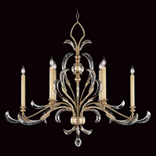 Fine Art Handcrafted Lighting 739240 Crystal Beveled Arcs Oval Chandelier
