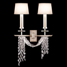 Fine Art Handcrafted Lighting 750450 Crystal Cascades Wall Sconce