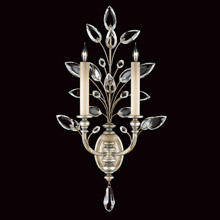 Fine Art Handcrafted Lighting 759750 Crystal Crystal Laurel Wall Sconce