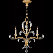 Fine Art Handcrafted Lighting 760840 Crystal Beveled Arcs Gold Chandelier