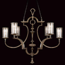 Fine Art Handcrafted Lighting 806740 Villa Vista Oval Chandelier