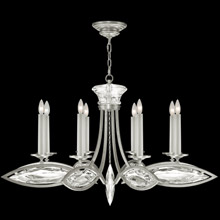 Fine Art Handcrafted Lighting 843940-12 Crystal Marquise Eight Light Chandelier