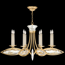 Fine Art Handcrafted Lighting 843940-22 Crystal Marquise Eight Light Chandelier