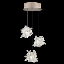 Fine Art Handcrafted Lighting 852340-202L Natural Inspirations 9" Round Multi Pendant Fixture