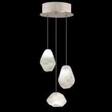 Fine Art Handcrafted Lighting 852340-23L Natural Inspirations 9" Round Multi Pendant Fixture