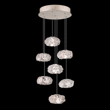 Fine Art Handcrafted Lighting 852640-21L Natural Inspirations 14" Round Multi Pendant Fixture