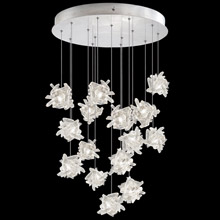 Fine Art Handcrafted Lighting 853140-102L Natural Inspirations 21" Round Multi Pendant Fixture